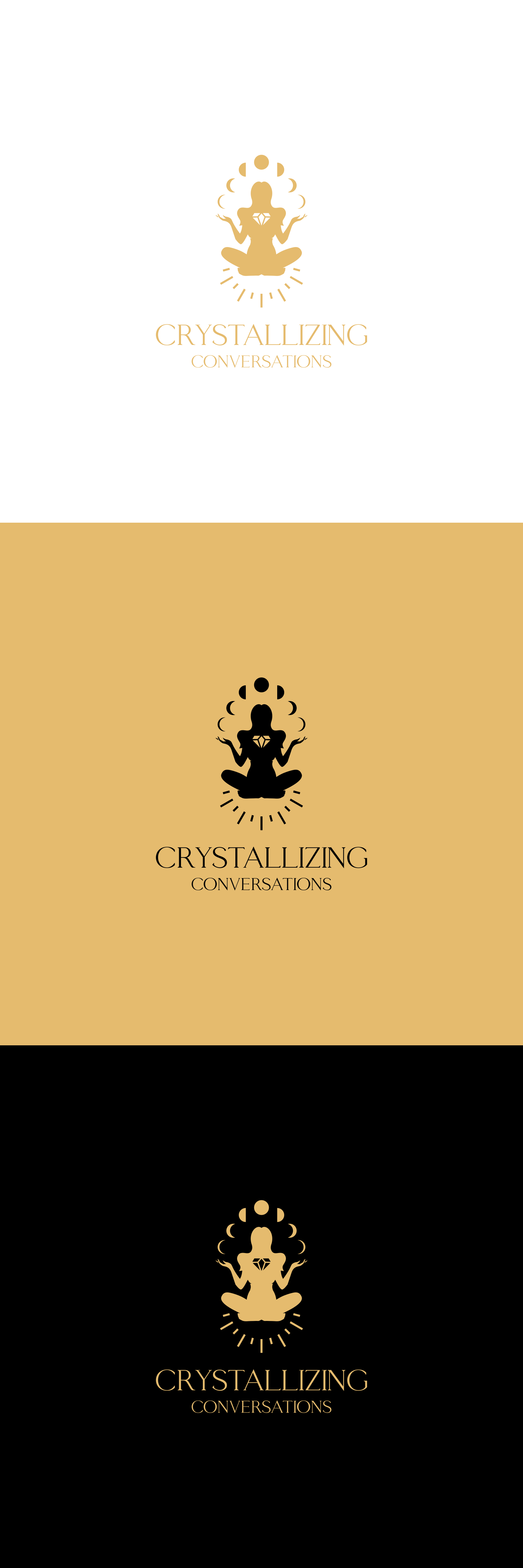 Diseño de Logo por JayaArt para Crystallizing Conversations | Diseño #29549731