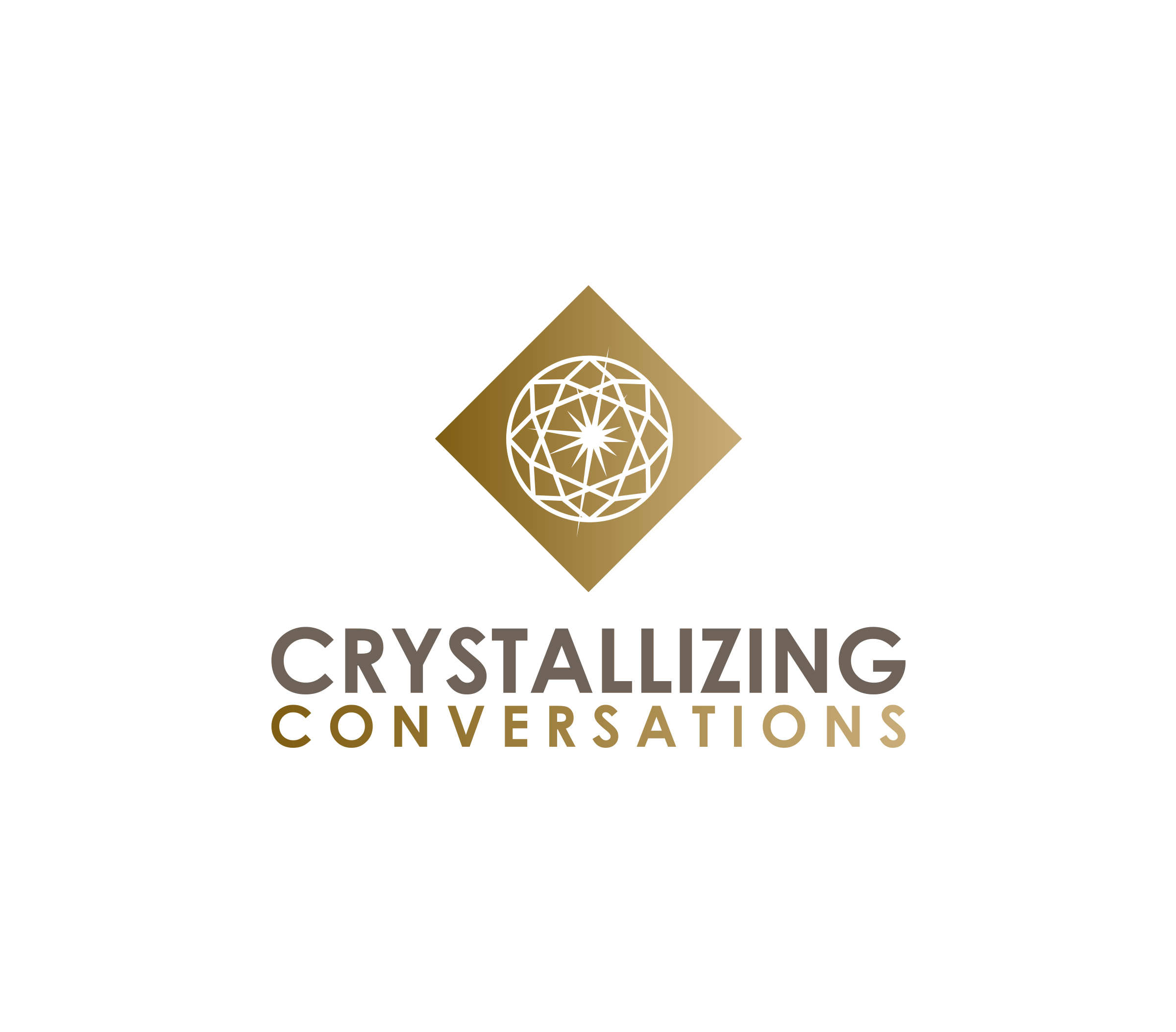 Diseño de Logo por Ura Designs para Crystallizing Conversations | Diseño #29549993