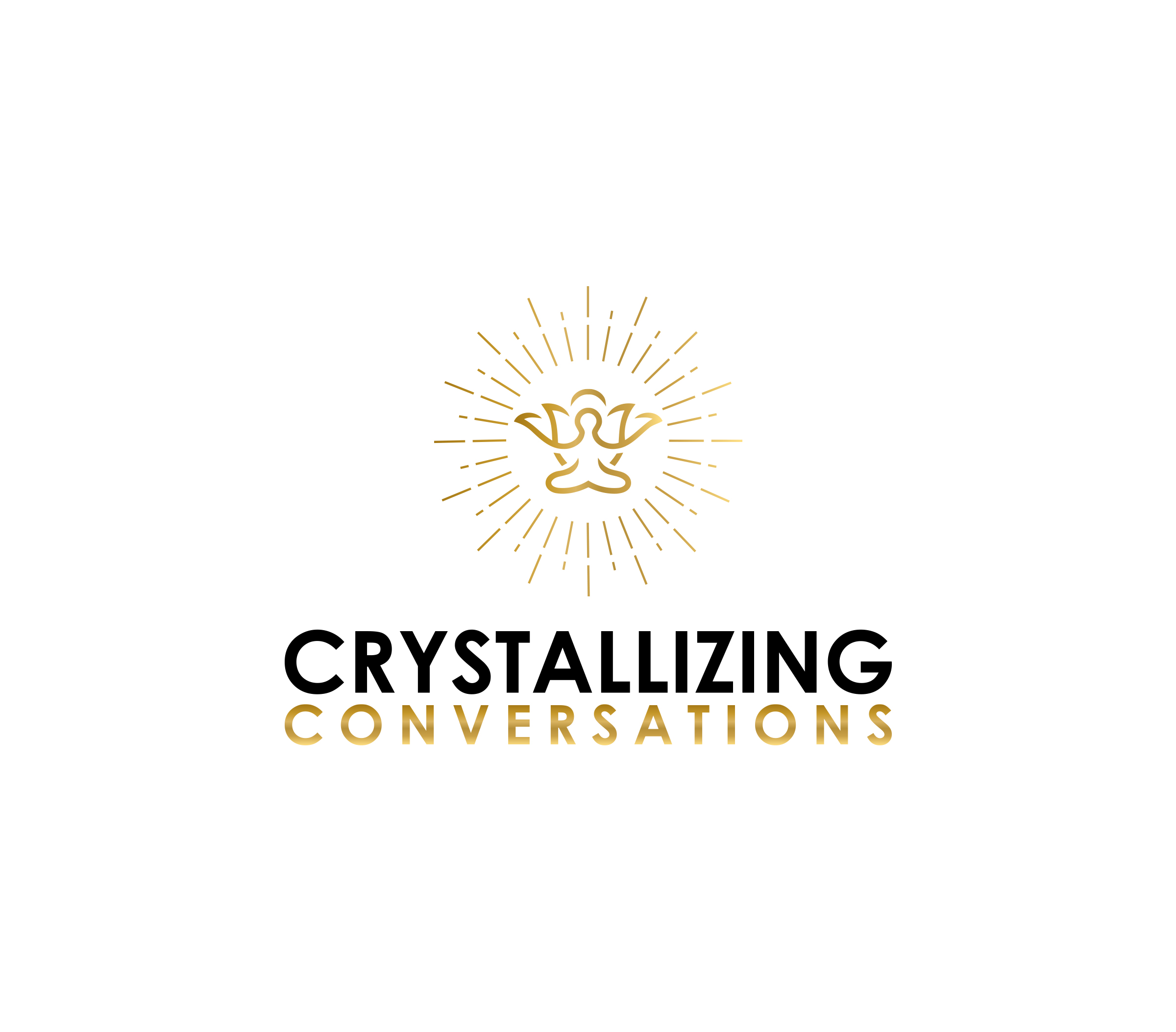 Diseño de Logo por Ura Designs para Crystallizing Conversations | Diseño #29549994