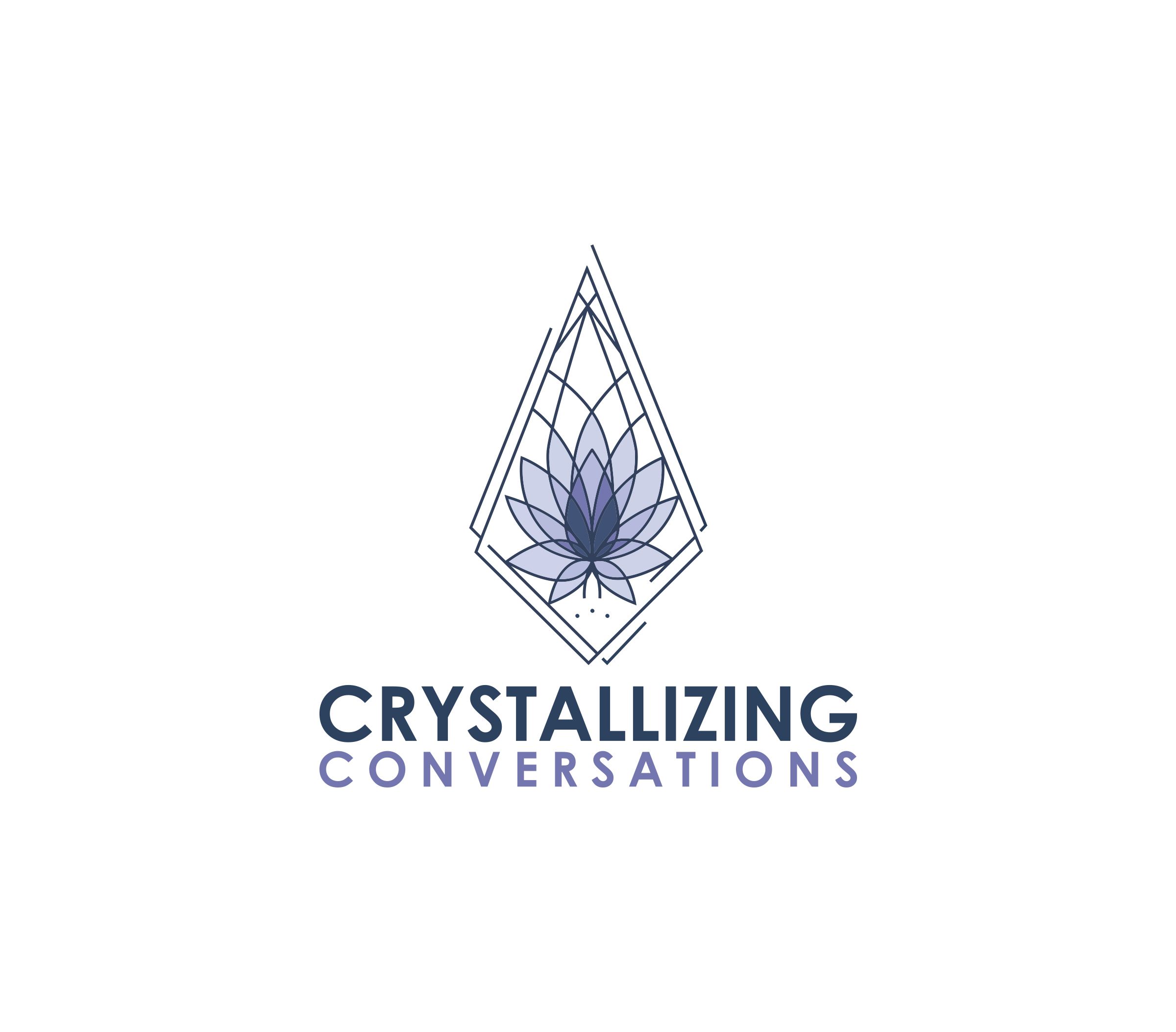 Diseño de Logo por Ura Designs para Crystallizing Conversations | Diseño #29549995
