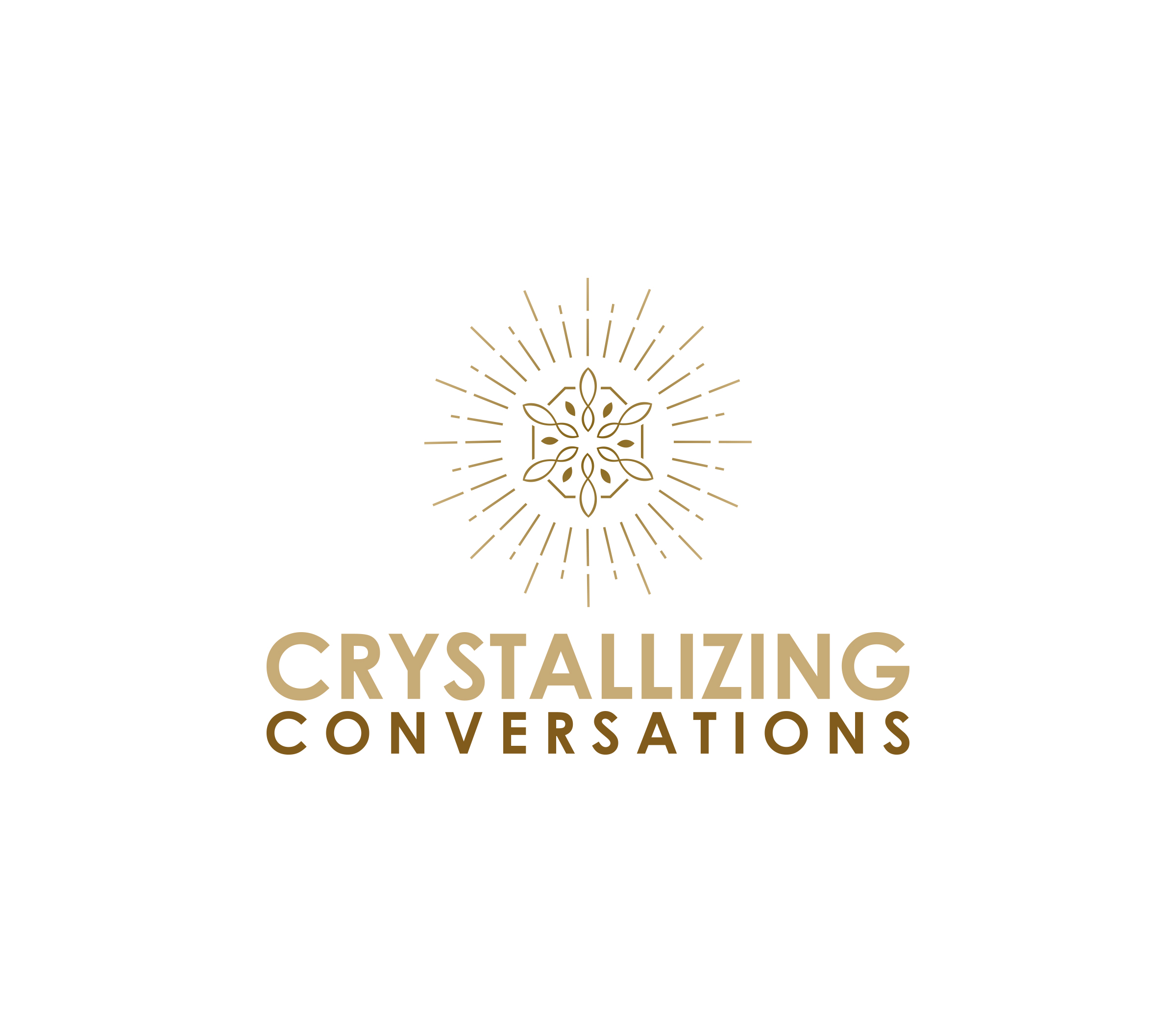 Diseño de Logo por Ura Designs para Crystallizing Conversations | Diseño #29549996