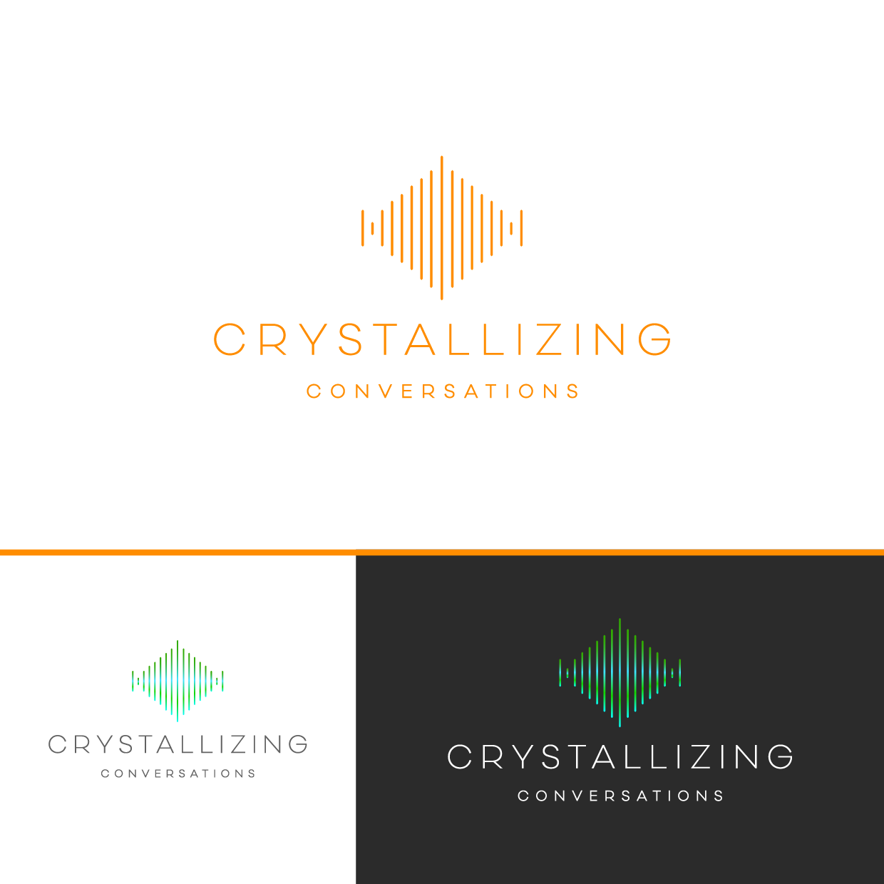 Diseño de Logo por ashantha para Crystallizing Conversations | Diseño #29574142