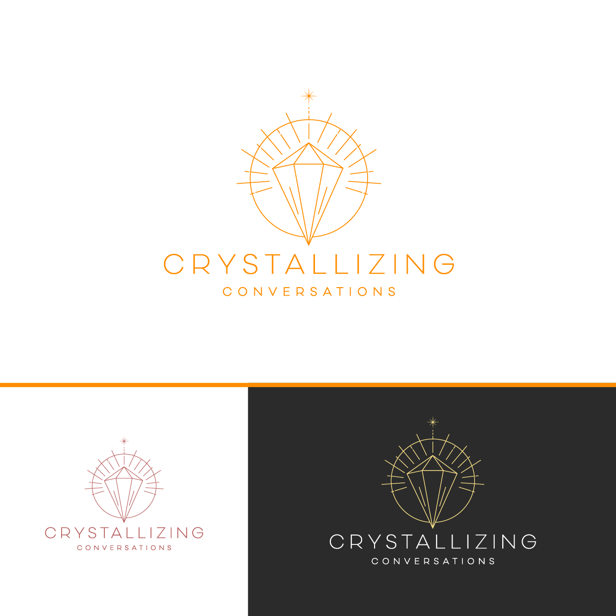 Logo Design by ashantha for Crystallizing Conversations | Design #29574161