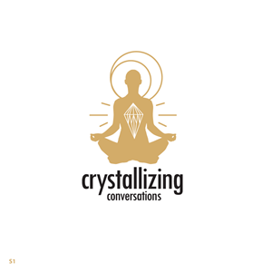 Logo Design by Sujit Banerjee for Crystallizing Conversations | Design: #29555622