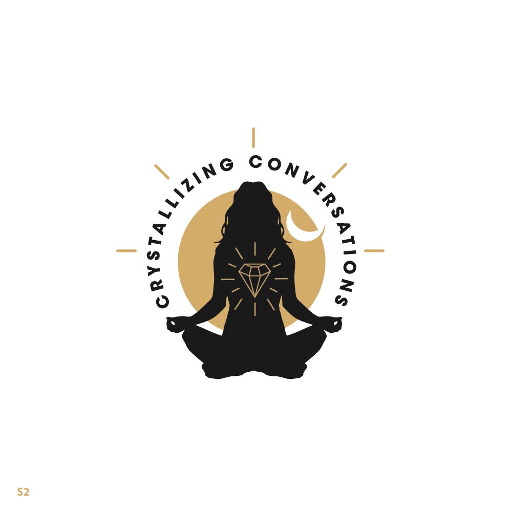 Logo Design by Sujit Banerjee for Crystallizing Conversations | Design #29555623