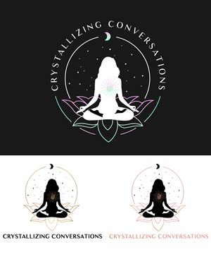 Logo Design by Ikram Afzaal for Crystallizing Conversations | Design: #29571883