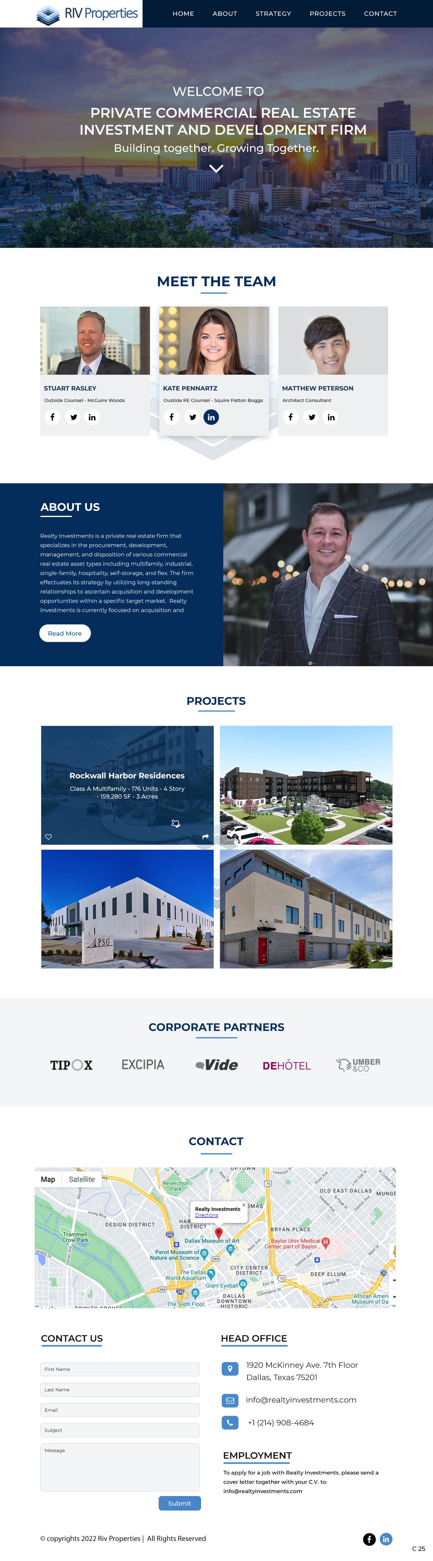 Web Design par pb pour Realty Investments | Design #29558017