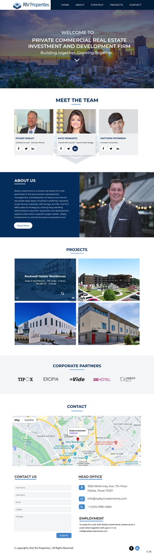 Web Design by pb for Realty Investments | Design: #29558017