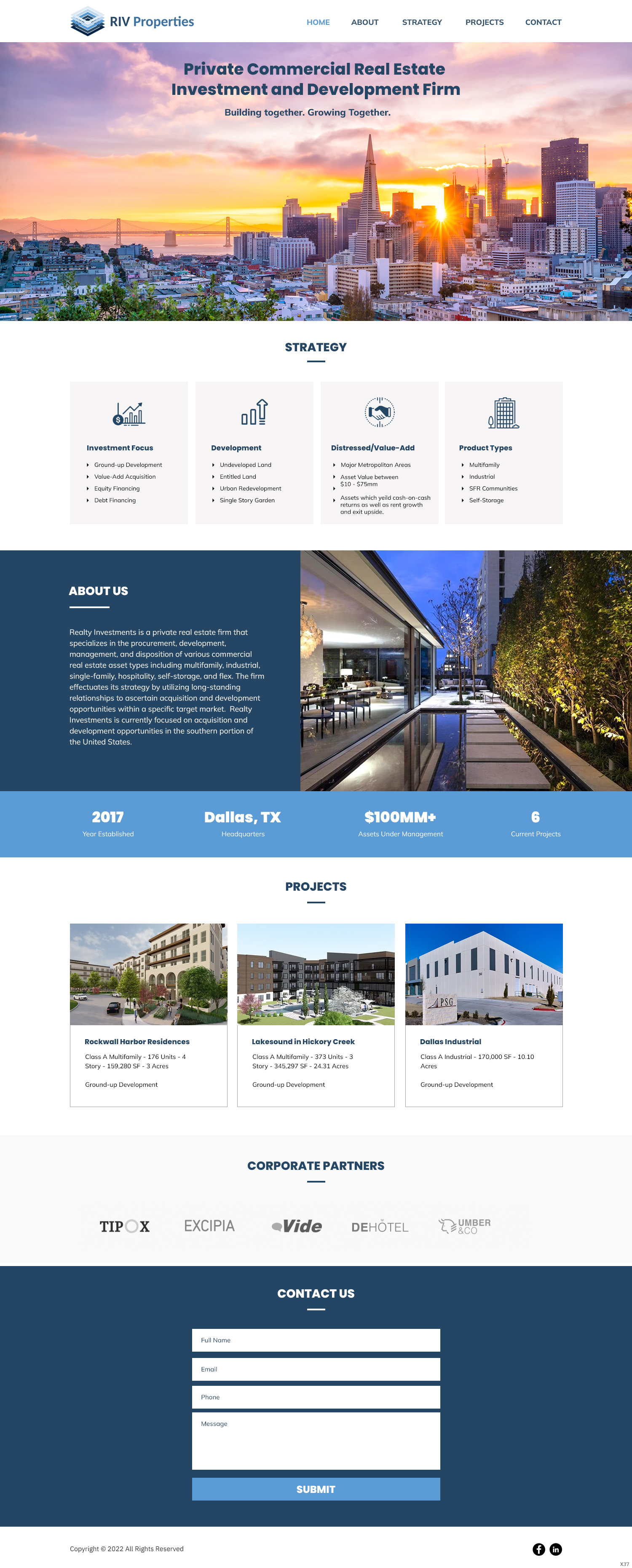 Web Design by pb for Realty Investments | Design #29558028