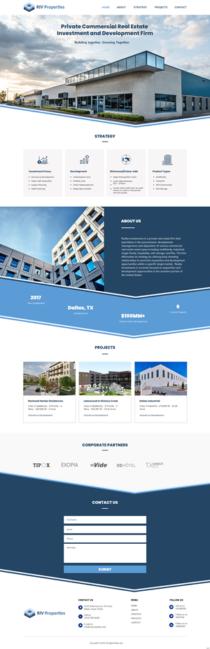 Web Design by pb for Realty Investments | Design: #29570423