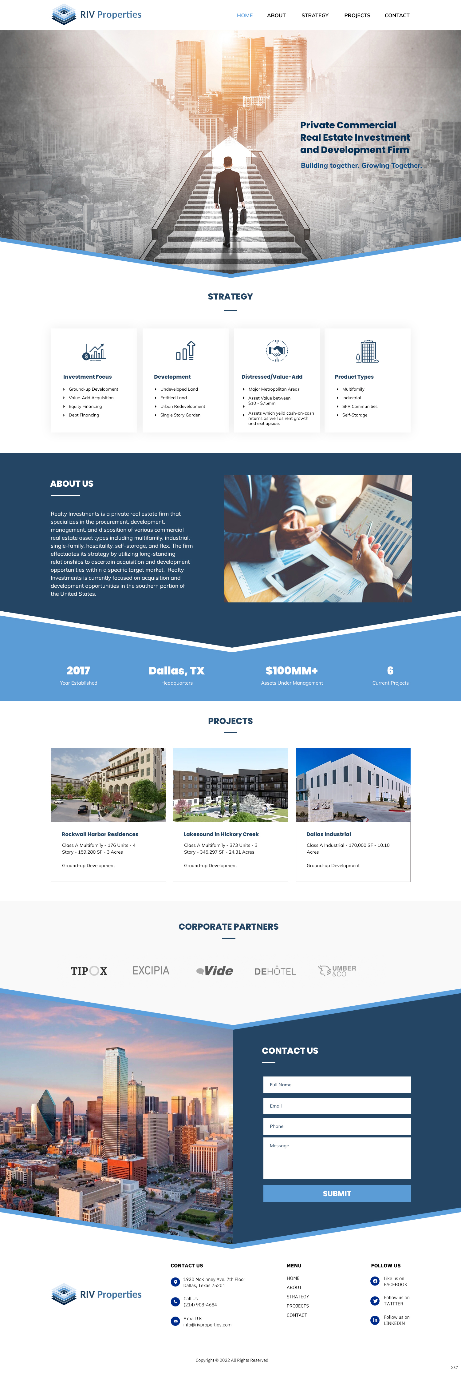 Web-Design von pb für Realty Investments | Design #29570425