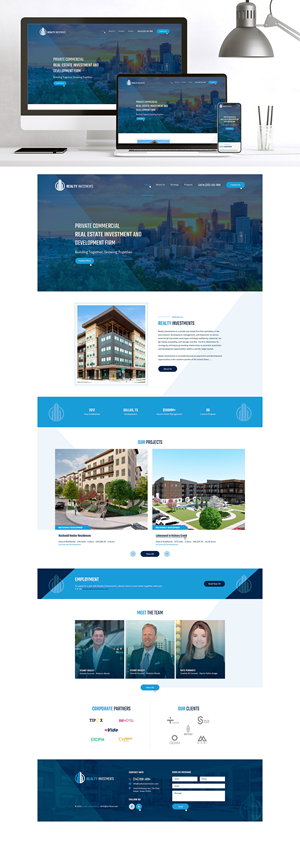 Web Design by Ved Web Services for Realty Investments | Design #29556441