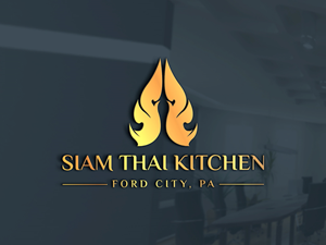 Logo Design by Uhm@design for Thai Siam Kitchen | Design: #29553491