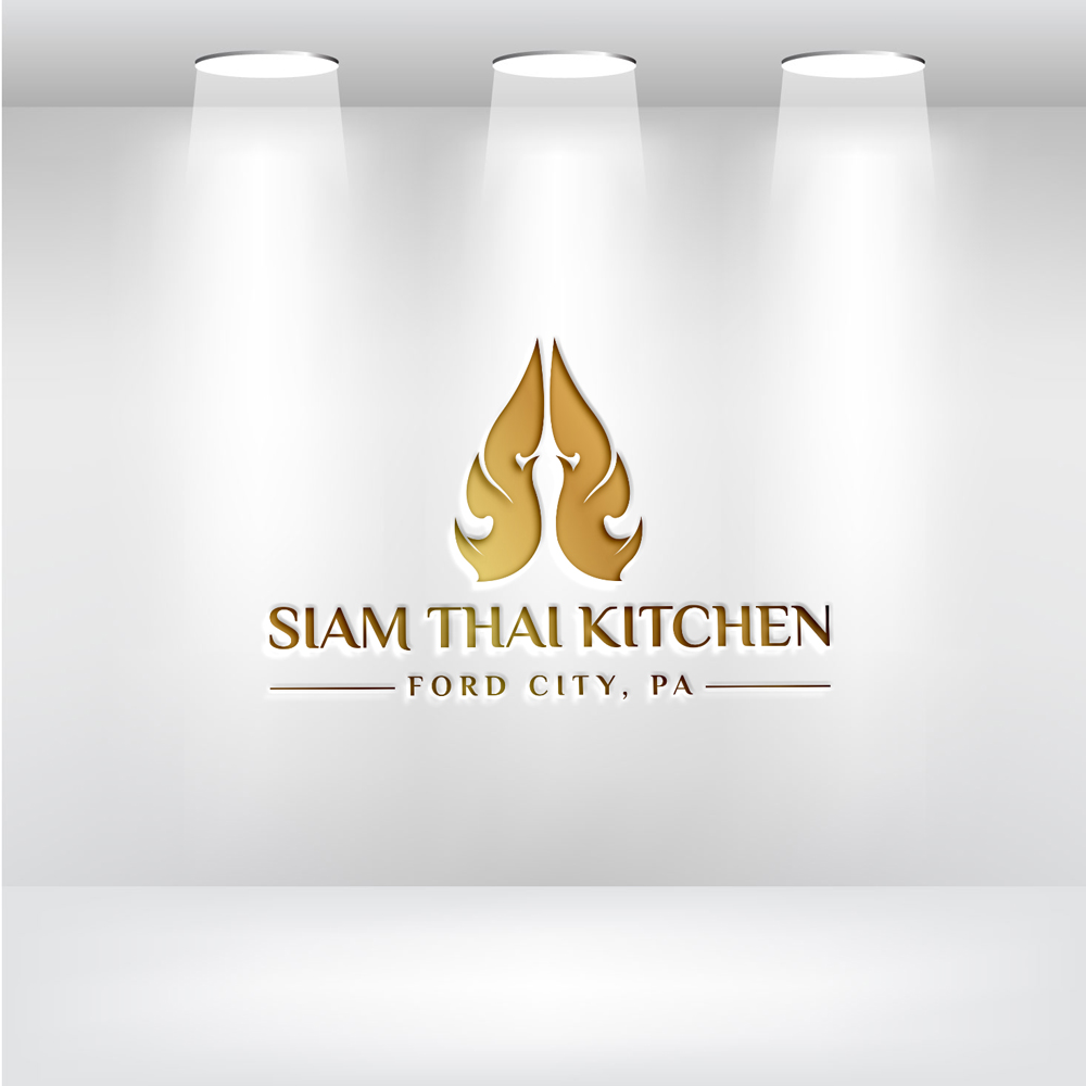 Logo Design by Uhm@design for Thai Siam Kitchen | Design #29553492