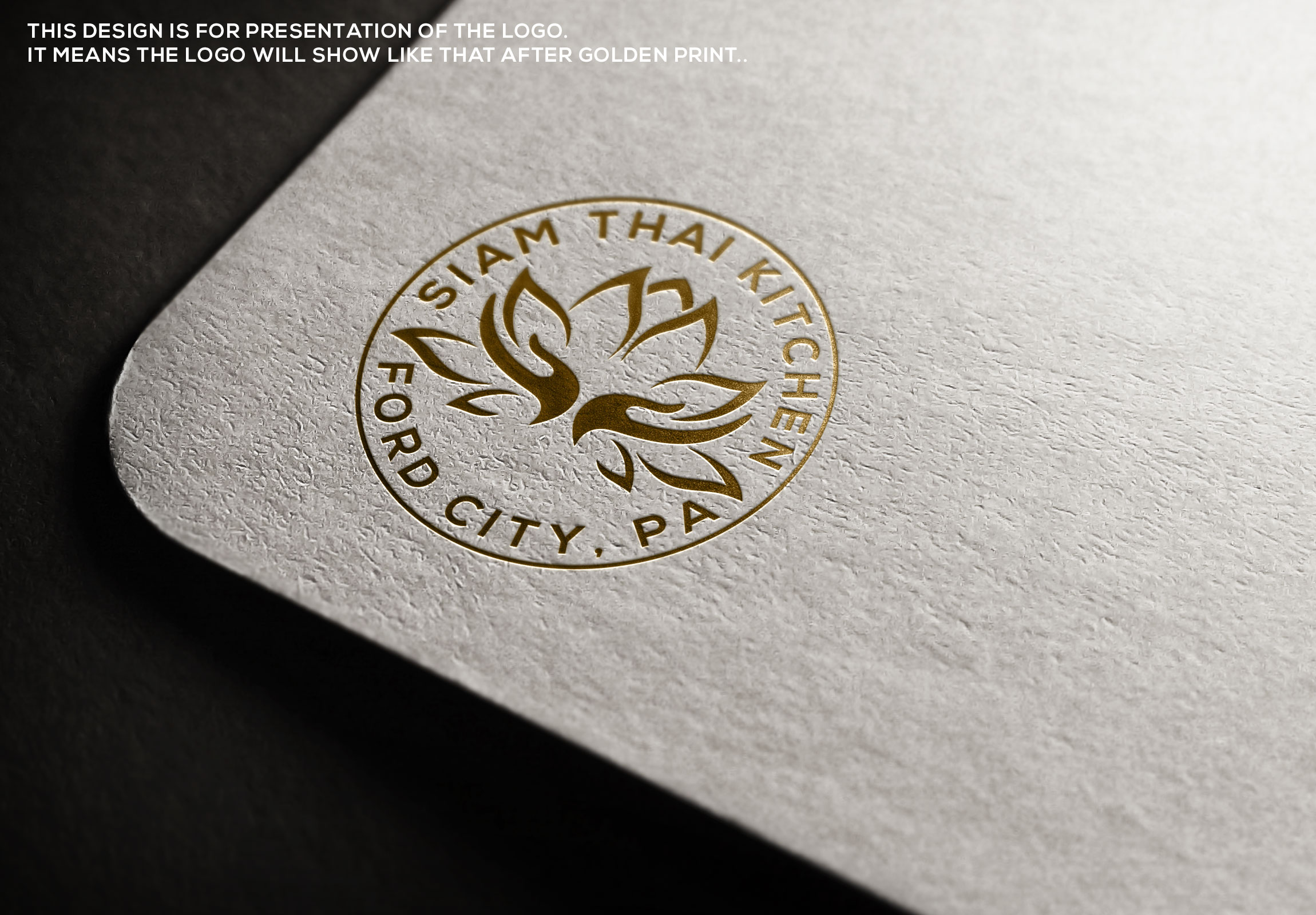 Logo Design by Rosalie.. for Thai Siam Kitchen | Design #29580063