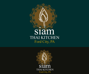 Logo Design by Paint-Tools for Thai Siam Kitchen | Design: #29555587