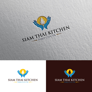Logo Design by chris Ray for Thai Siam Kitchen | Design: #29553745