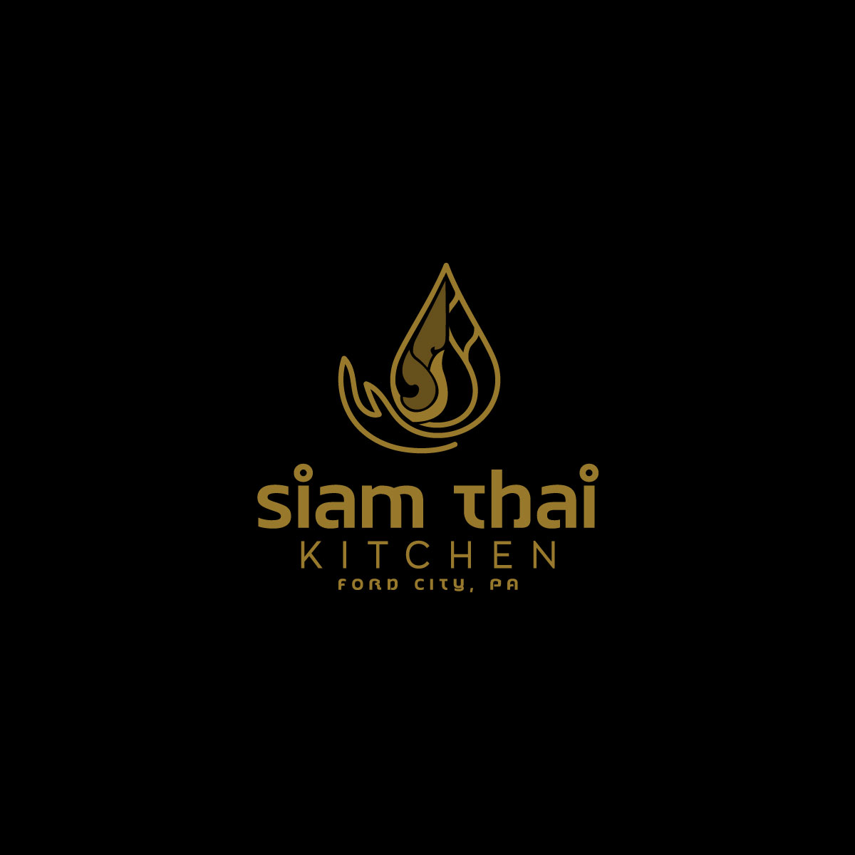 Logo-Design von LAXMI DESIGNHUB für Thai Siam Kitchen | Design #29555702