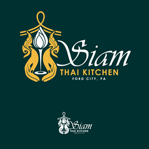 Logo Design by brand maker for Thai Siam Kitchen | Design: #29555695