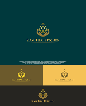 Logo Design by QILLASOFT-Design for Thai Siam Kitchen | Design #29599197