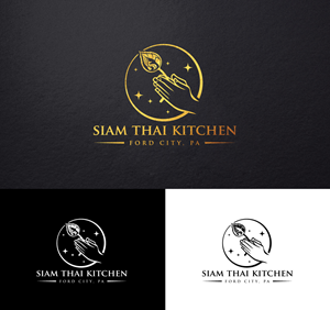 Logo Design by step forward 2 for Thai Siam Kitchen | Design: #29553591