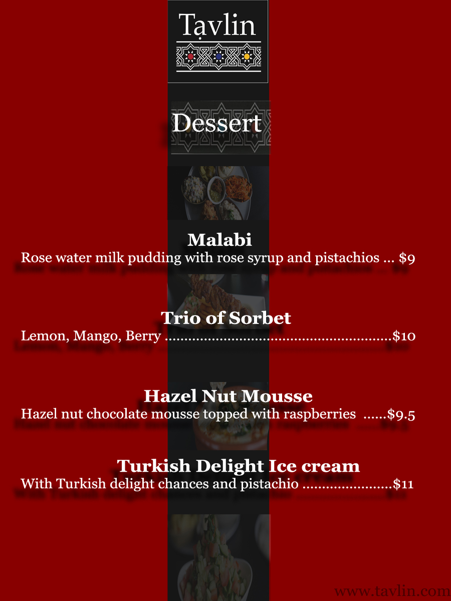 Menu Design by damza1 for this project | Design #3203388