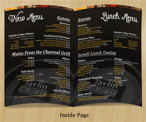 Menu Design by Danny Augustinus, S.Des for this project | Design: #3093713