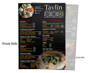 Menu Design by Danny Augustinus, S.Des for this project | Design: #3100781