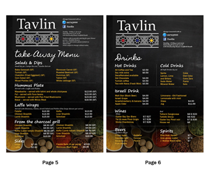 Menu Design by Danny Augustinus, S.Des for this project | Design: #3112227