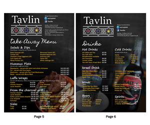 Menu Design by Danny Augustinus, S.Des for this project | Design: #3173449