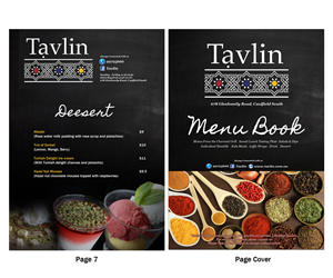 Menu Design by Danny Augustinus, S.Des for this project | Design: #3173473