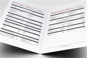 Menu Design by Vinchi for this project | Design: #3174651
