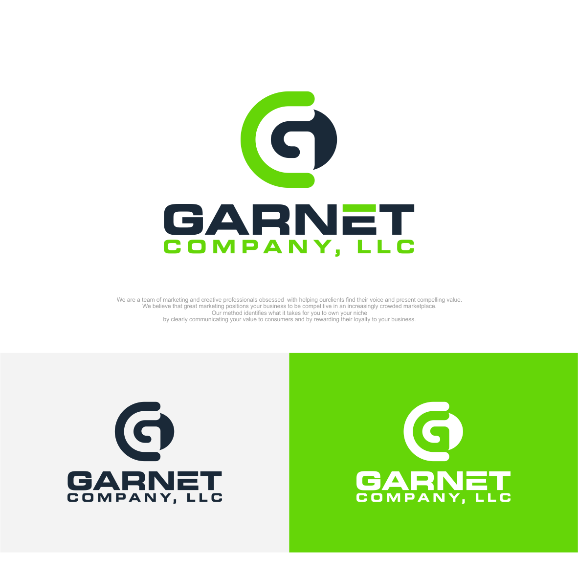 Logo Design by vintana for Garnet Company, LLC | Design #29582909