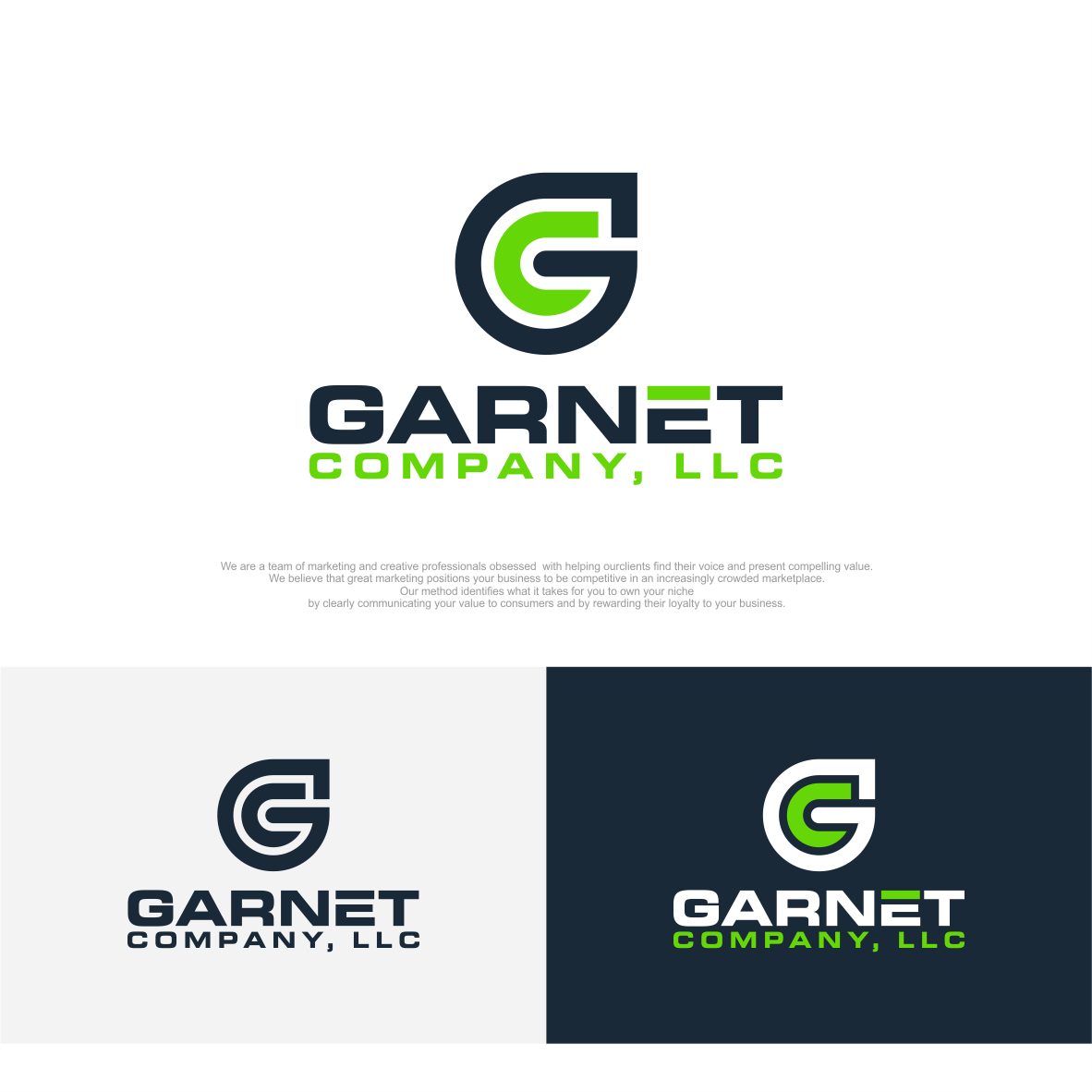 Logo Design by vintana for Garnet Company, LLC | Design #29582942