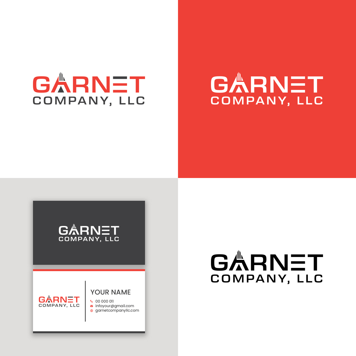 Logo Design by Maxo-Biz for Garnet Company, LLC | Design #29555394