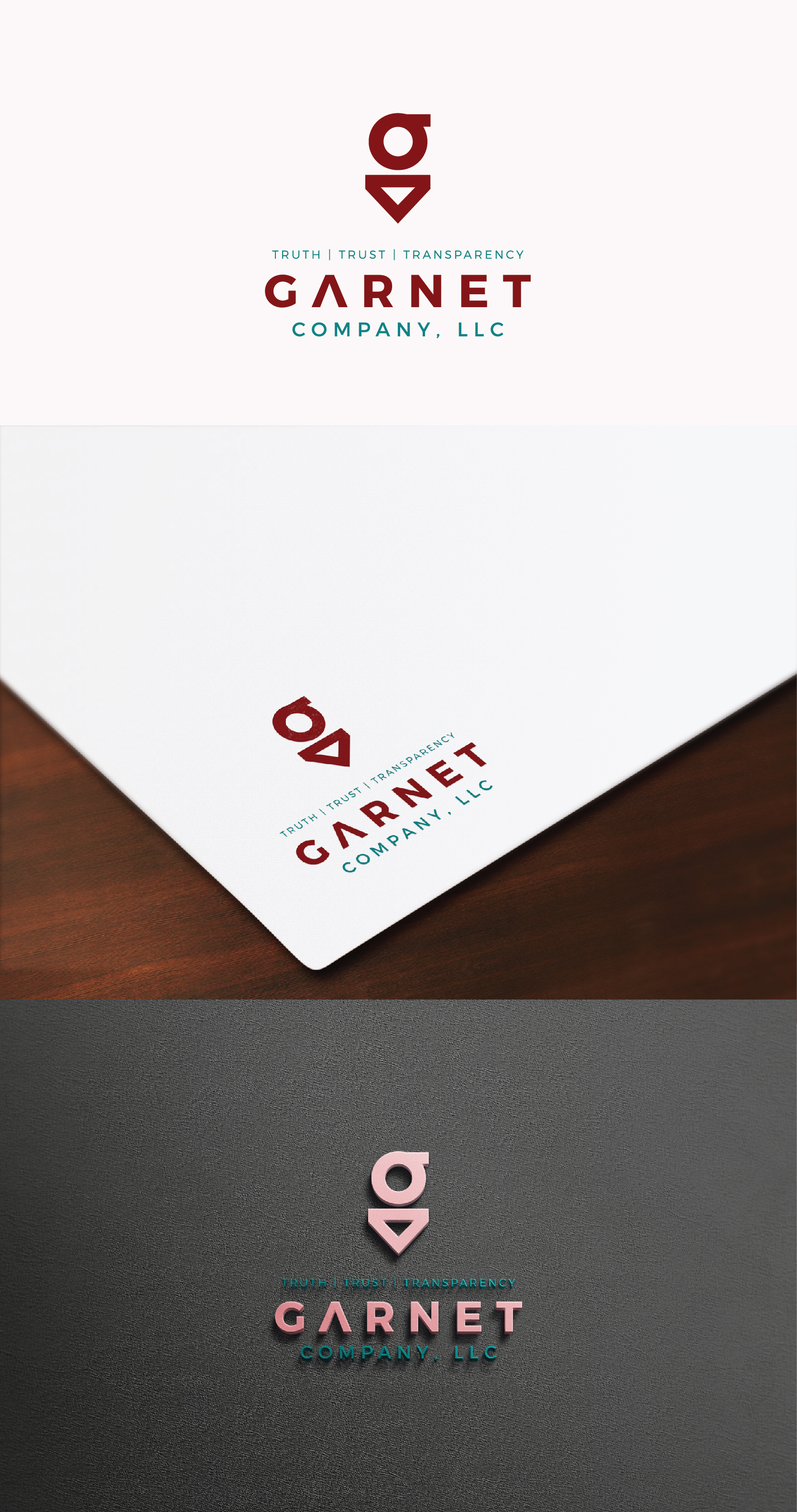 Logo Design by IMilenovic for Garnet Company, LLC | Design #29557394