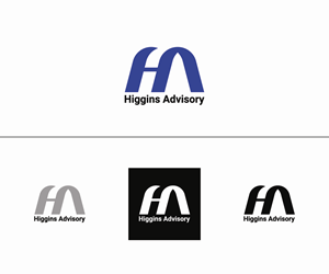 Logo Design by Kaif graphic for Higgins Advisory LLC | Design: #29568340