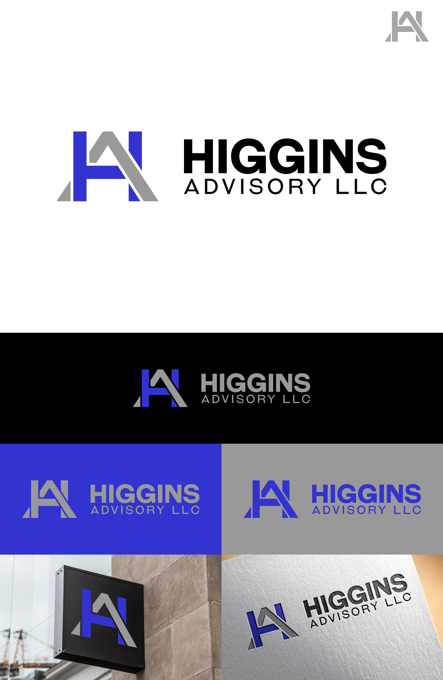 Design de Logo par anshtoyj pour Higgins Advisory LLC | Design #29572642