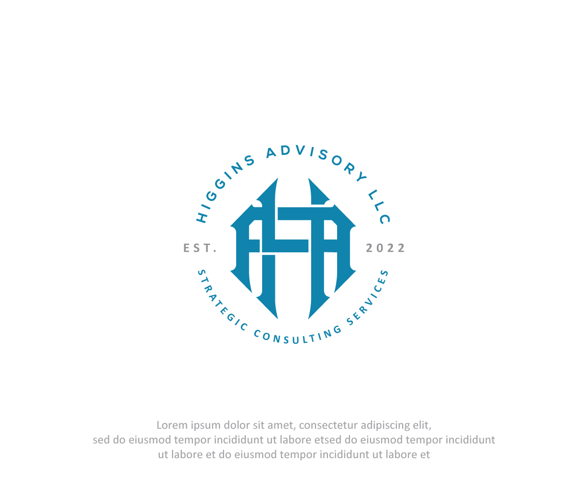 Logo Design by ali indoproD for Higgins Advisory LLC | Design #29553377