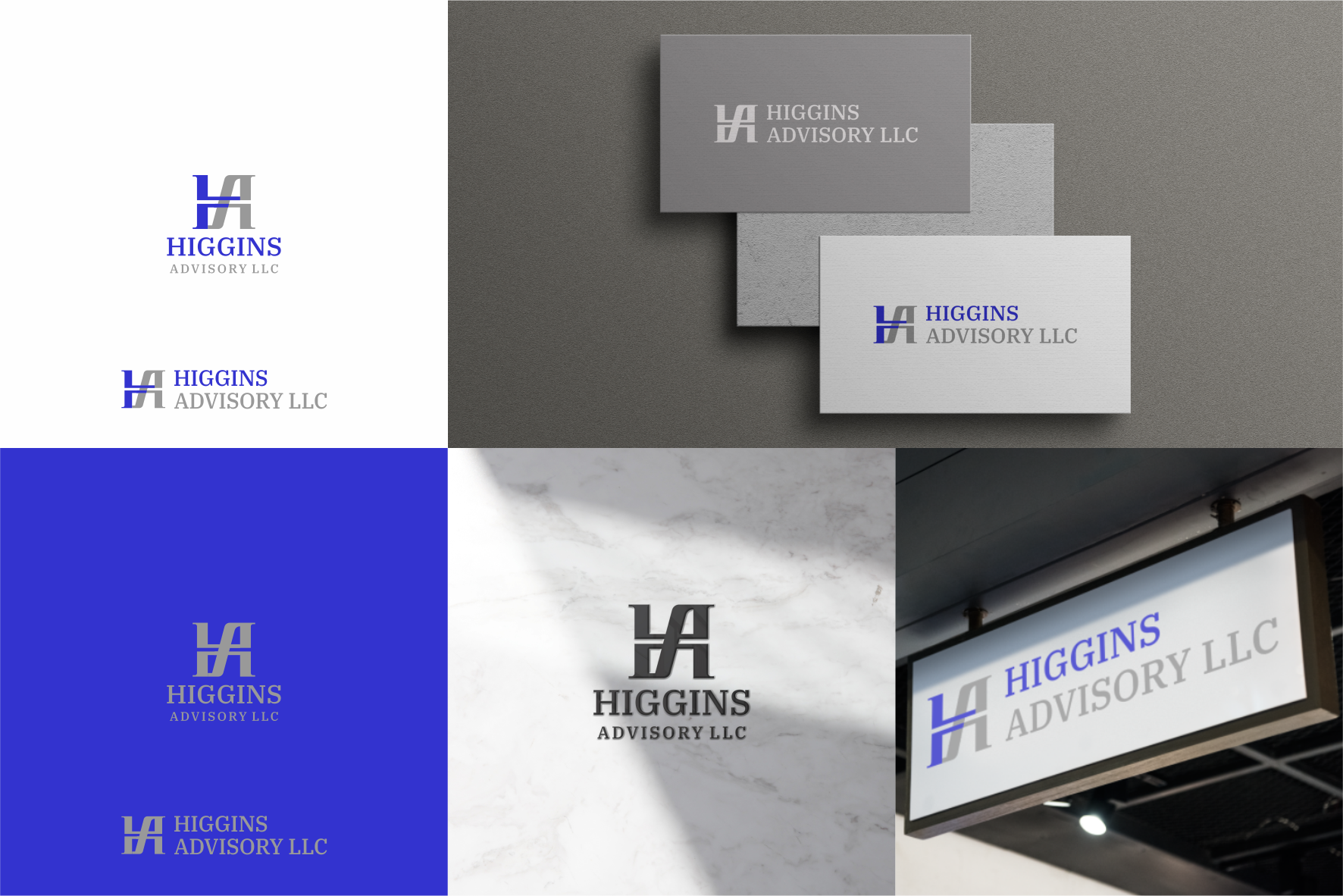 Logo-Design von Golden rivers für Higgins Advisory LLC | Design #29589772