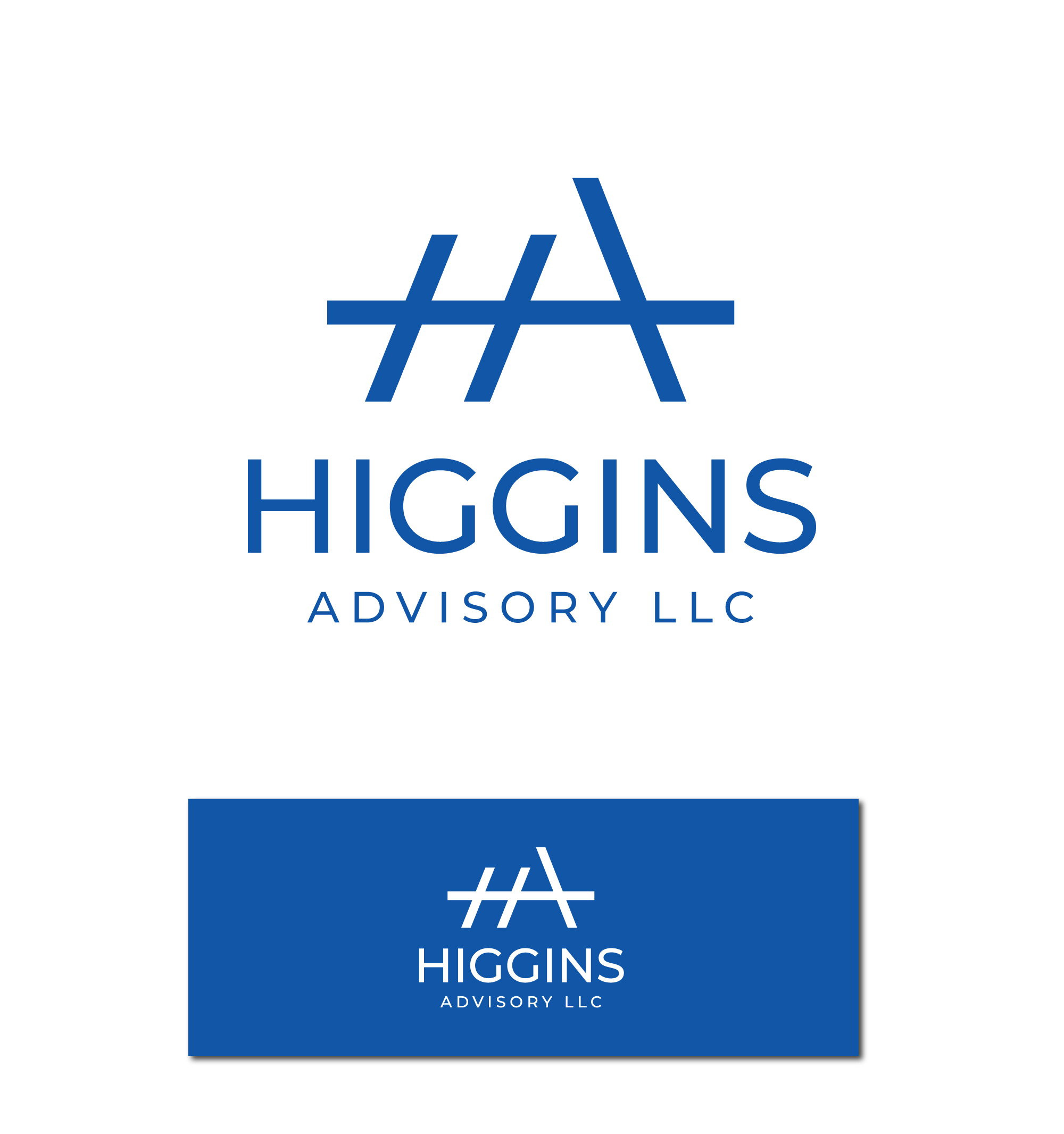 Logo Design by Paras Bali for Higgins Advisory LLC | Design #29589899