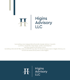 Design de Logo par Arthy pour Higgins Advisory LLC | Design : #29588019
