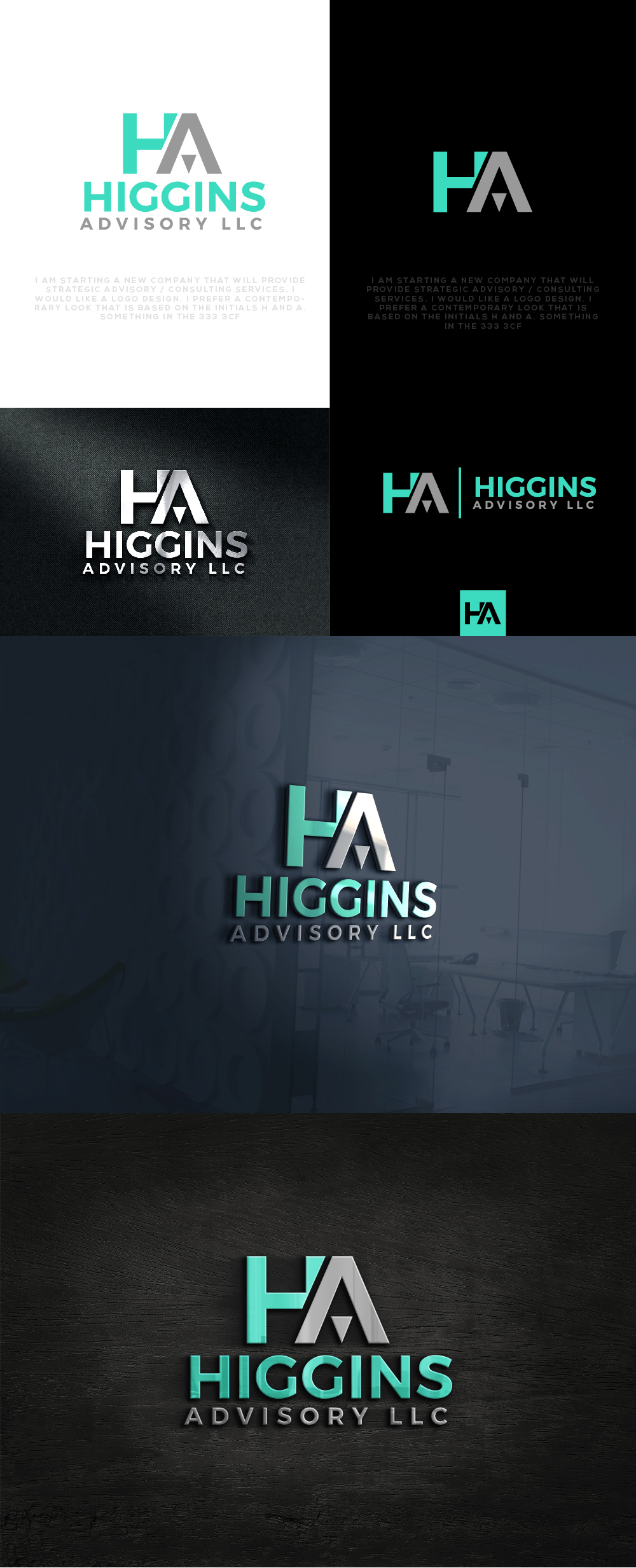 Design de Logo par AlphabetZero.co.uk pour Higgins Advisory LLC | Design #29577735