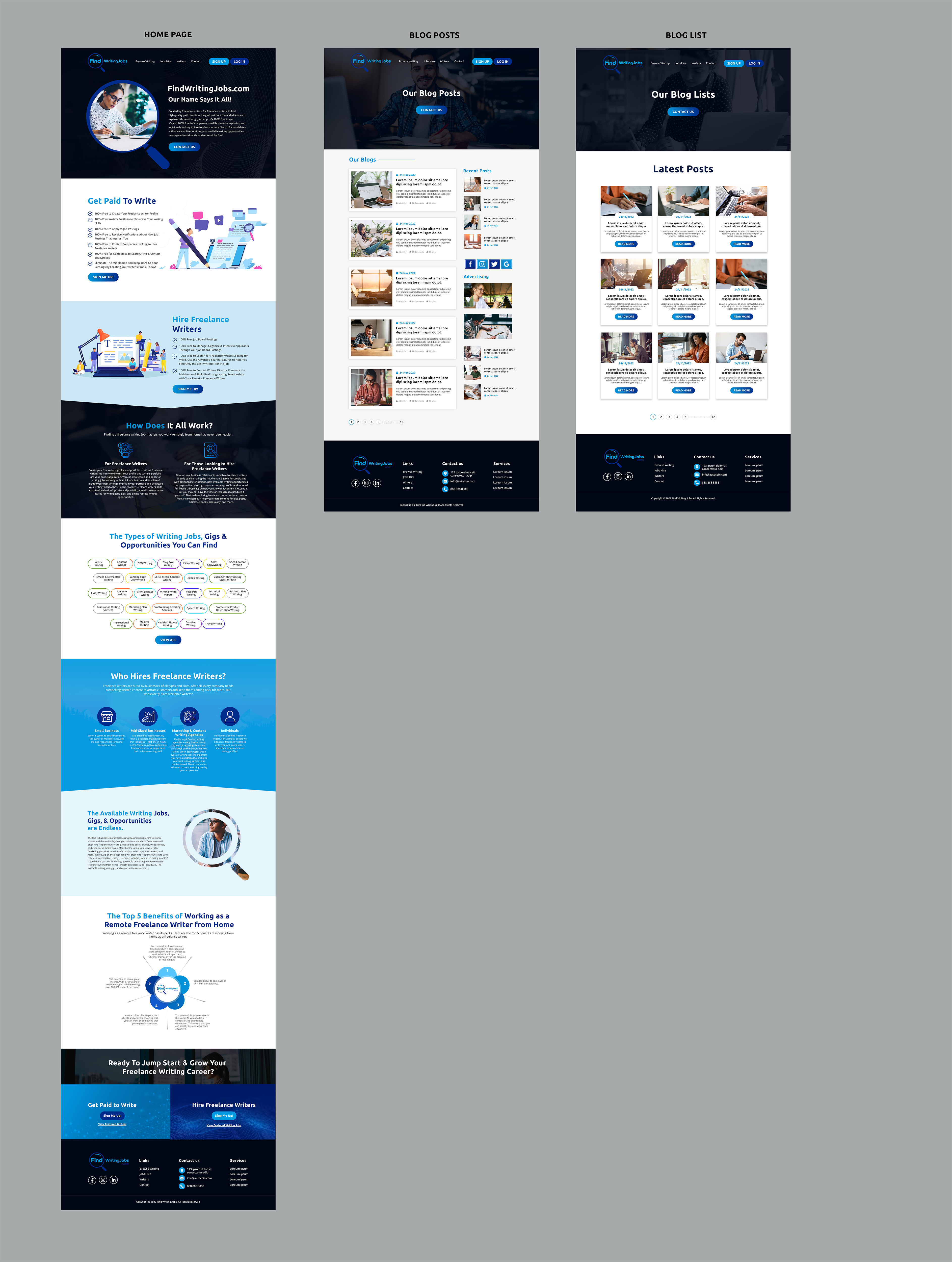 Web Design by MAHABA for this project | Design #29577905