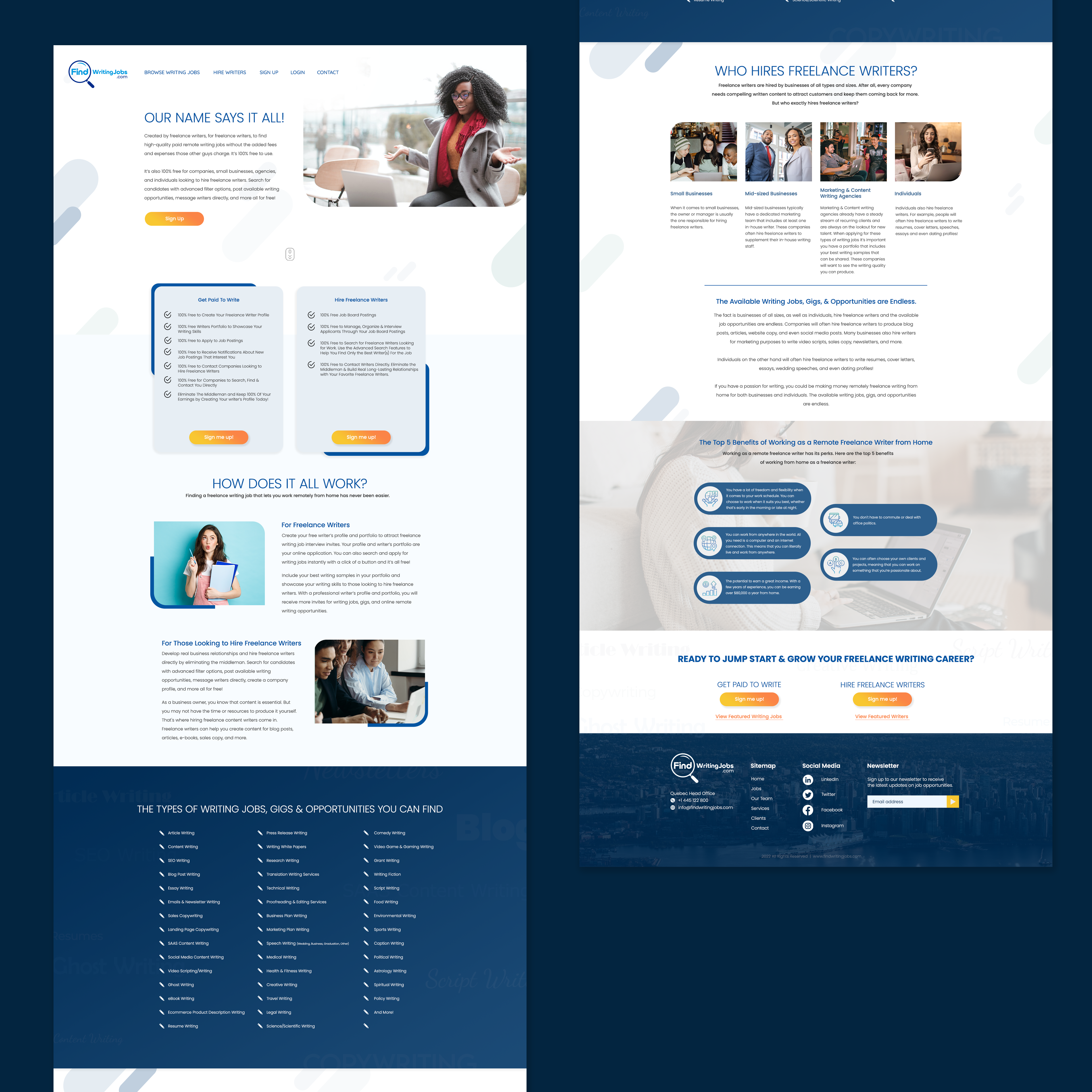 Web Design by C9 Designs for this project | Design #29568396