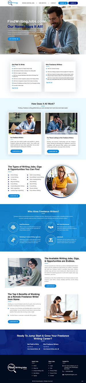 Web Design by pb for this project | Design: #29568859