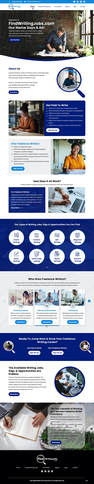 Web Design by pb for this project | Design: #29568869