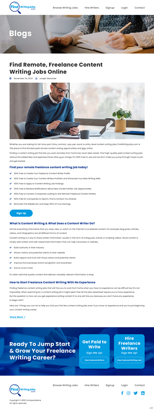 Web Design by pb for this project | Design: #29585977