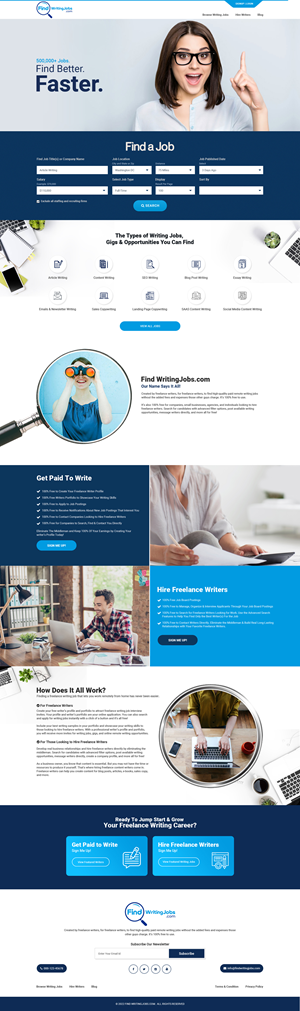 Web Design by Dream Logo Design for this project | Design #29567963