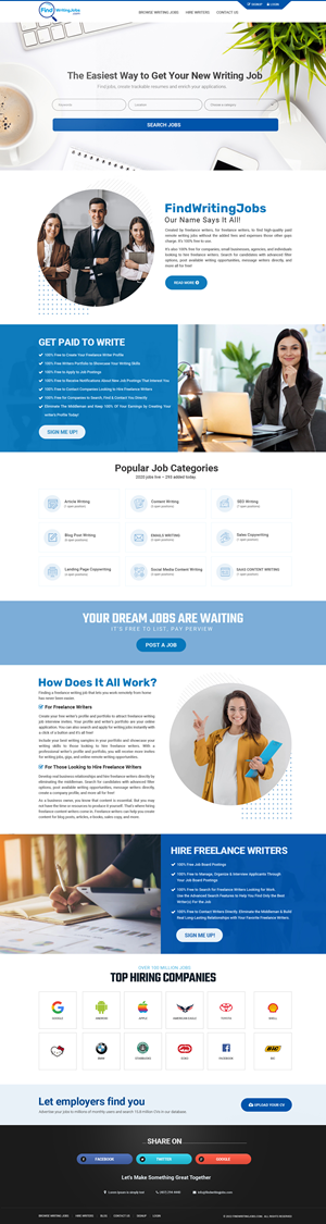 Web Design by Dream Logo Design for this project | Design: #29567965